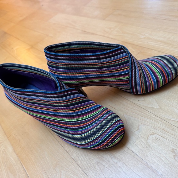 Women's NWOT United Nude Multi Coloured 'Fold' Bootie Sz 41 - Picture 2 of 13